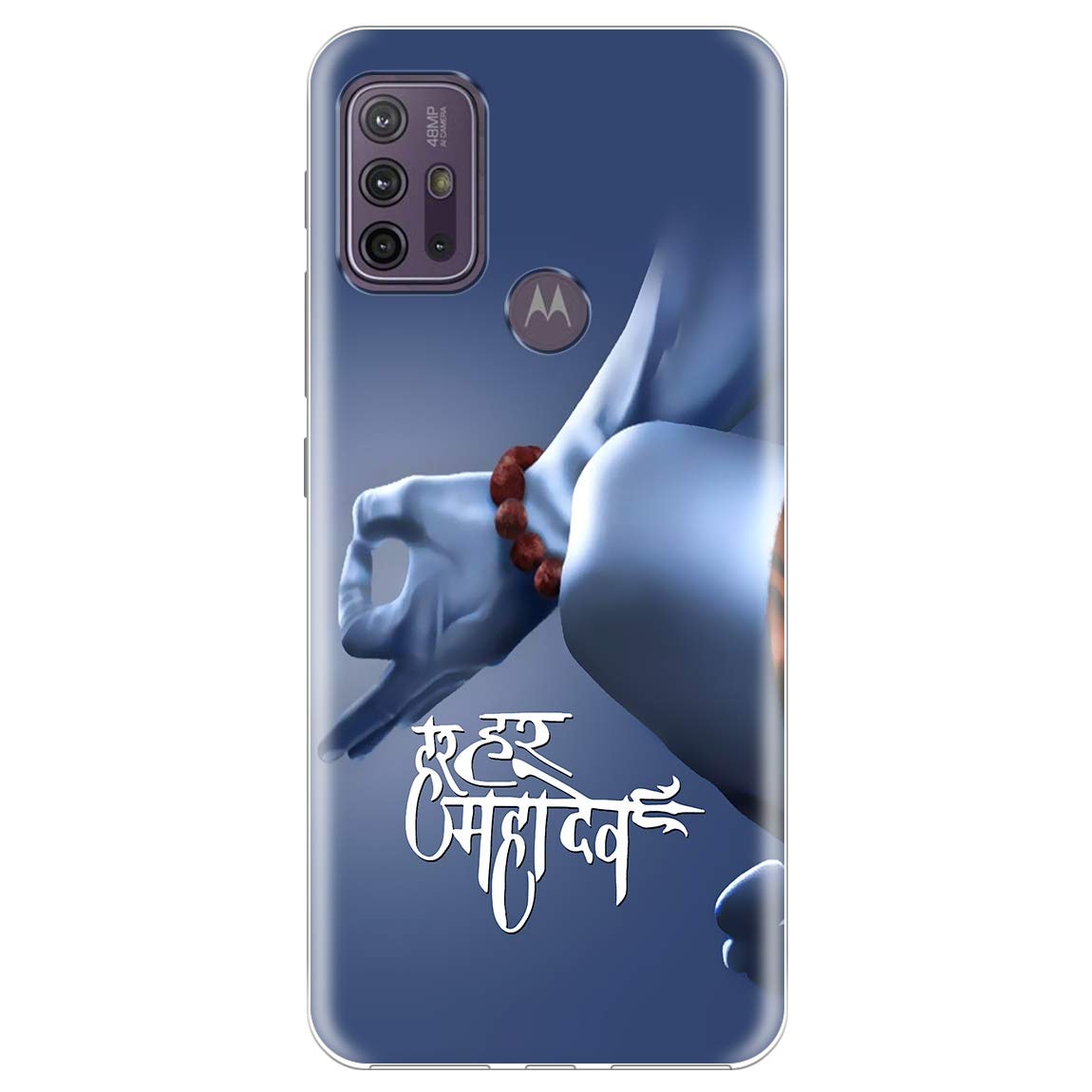 Fashionury Silicone Designer Printed Back Case Cover for Motorola Moto G10 Power/Motorola G30 -D058